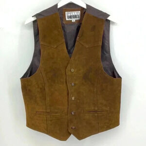 PELLE CUIR  LEATHER VEST
